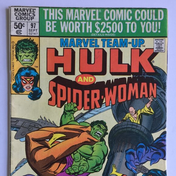 Marvel Other - Marvel Team-Up Hulk and Spider-Woman #97 (Sep 1980, Marvel)